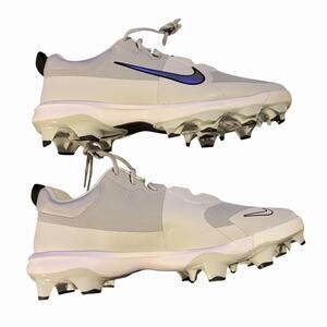 NWOT Nike Force Trout 9 Pro MCS Low Top Baseball Cleats Wolf Gray Mens Size 12